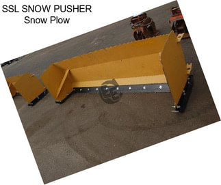 SSL SNOW PUSHER Snow Plow