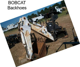 BOBCAT Backhoes