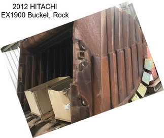 2012 HITACHI EX1900 Bucket, Rock