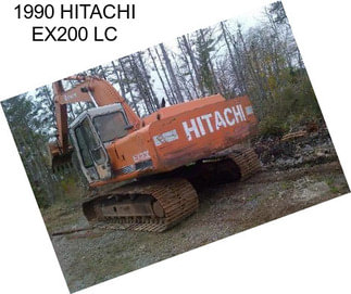 1990 HITACHI EX200 LC