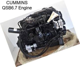 CUMMINS QSB6.7 Engine