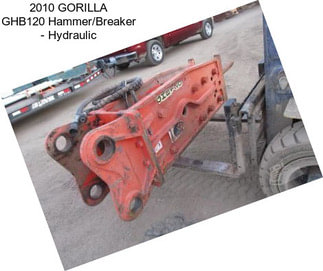 2010 GORILLA GHB120 Hammer/Breaker - Hydraulic