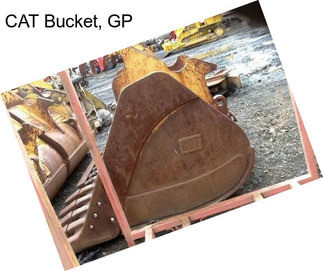 CAT Bucket, GP