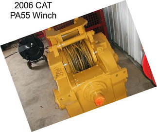 2006 CAT PA55 Winch