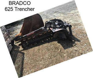 BRADCO 625 Trencher