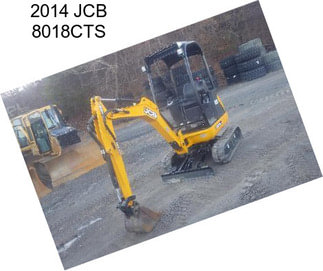 2014 JCB 8018CTS