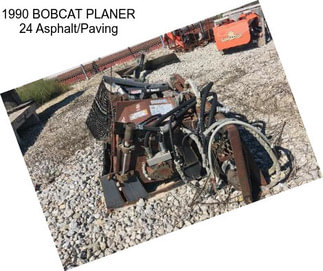 1990 BOBCAT PLANER 24 Asphalt/Paving