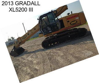 2013 GRADALL XL5200 III
