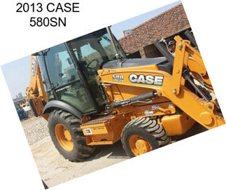 2013 CASE 580SN