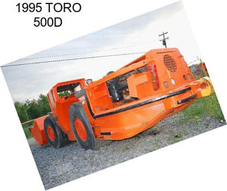 1995 TORO 500D