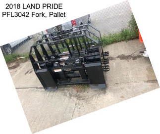 2018 LAND PRIDE PFL3042 Fork, Pallet