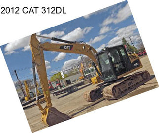 2012 CAT 312DL