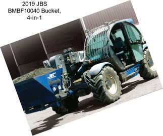 2019 JBS BMBF10040 Bucket, 4-in-1