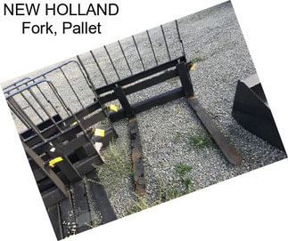 NEW HOLLAND Fork, Pallet