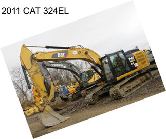 2011 CAT 324EL