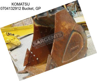 KOMATSU 0704132912 Bucket, GP