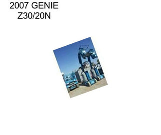 2007 GENIE Z30/20N