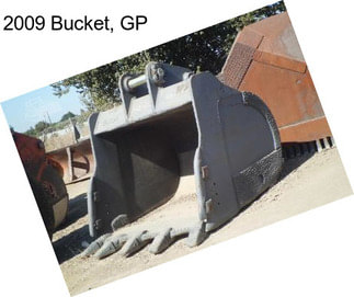 2009 Bucket, GP