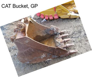 CAT Bucket, GP