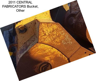 2011 CENTRAL FABRICATORS Bucket, Other