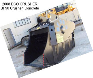 2008 ECO CRUSHER BF90 Crusher, Concrete