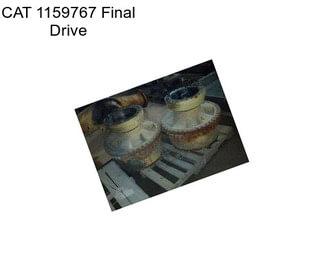 CAT 1159767 Final Drive