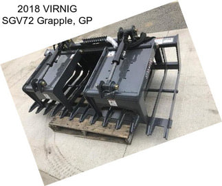 2018 VIRNIG SGV72 Grapple, GP