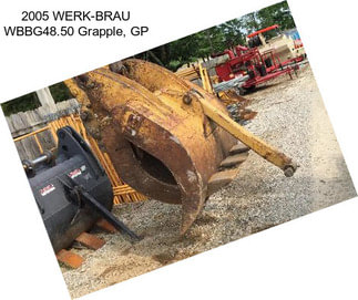 2005 WERK-BRAU WBBG48.50 Grapple, GP