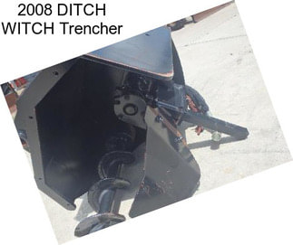 2008 DITCH WITCH Trencher