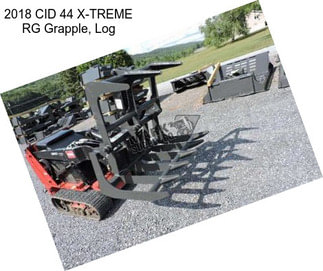 2018 CID 44 X-TREME RG Grapple, Log
