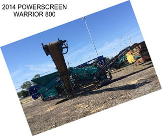 2014 POWERSCREEN WARRIOR 800