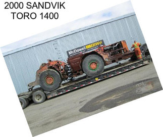 2000 SANDVIK TORO 1400
