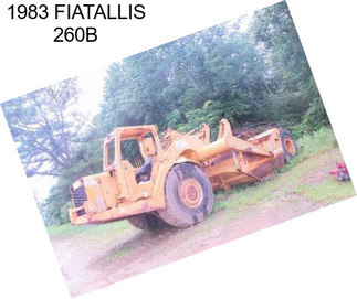 1983 FIATALLIS 260B