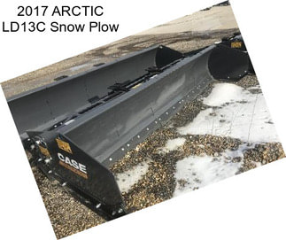 2017 ARCTIC LD13C Snow Plow