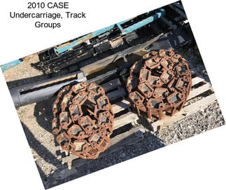 2010 CASE Undercarriage, Track Groups