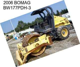 2006 BOMAG BW177PDH-3