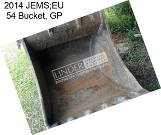 2014 JEMS;EU 54 Bucket, GP