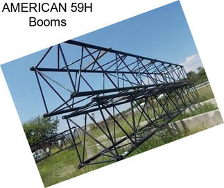 AMERICAN 59H Booms