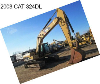 2008 CAT 324DL