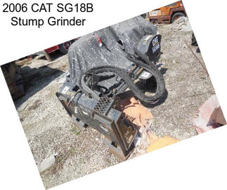 2006 CAT SG18B Stump Grinder