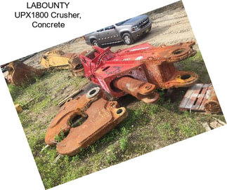 LABOUNTY UPX1800 Crusher, Concrete