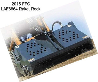 2015 FFC LAF6864 Rake, Rock