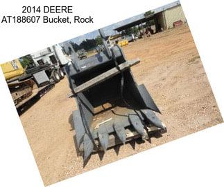 2014 DEERE AT188607 Bucket, Rock