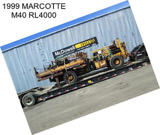 1999 MARCOTTE M40 RL4000