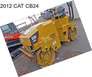 2012 CAT CB24