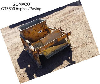 GOMACO GT3600 Asphalt/Paving