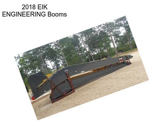 2018 EIK ENGINEERING Booms