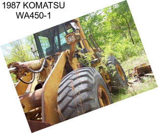 1987 KOMATSU WA450-1