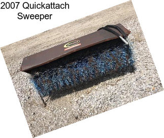 2007 Quickattach Sweeper