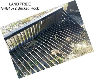 LAND PRIDE SRB1572 Bucket, Rock